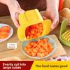 Onion Dice Cutter, Potato and French Fries Strip Cutter, Multi-functional Vegetable Cutter, Fruit Dice Cutter, Household Cooking Kitchen Small Tools