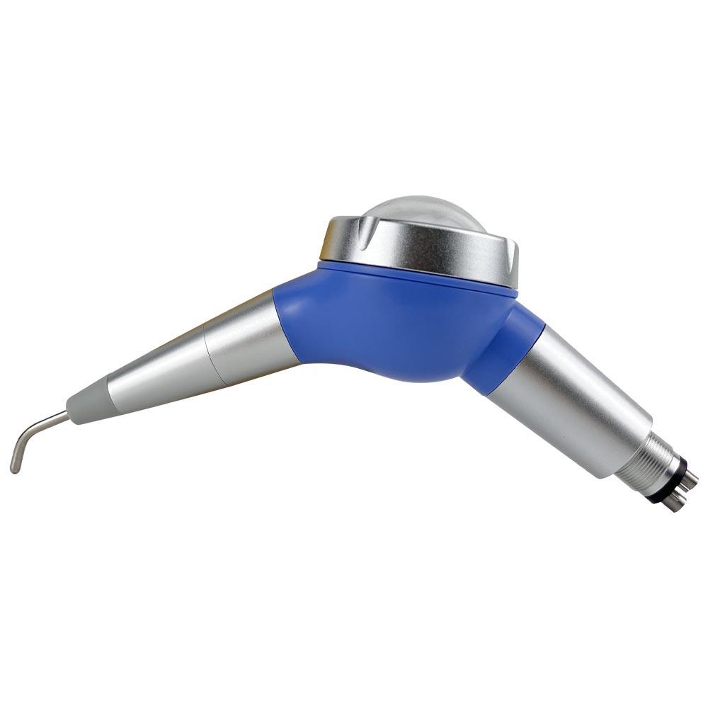 

New Dental Sandblaster for Teeth Cleaning - Anti-Clog, 2-Hole/4-Hole Options, Whitening Tool 4-Hole (International Edition) синий