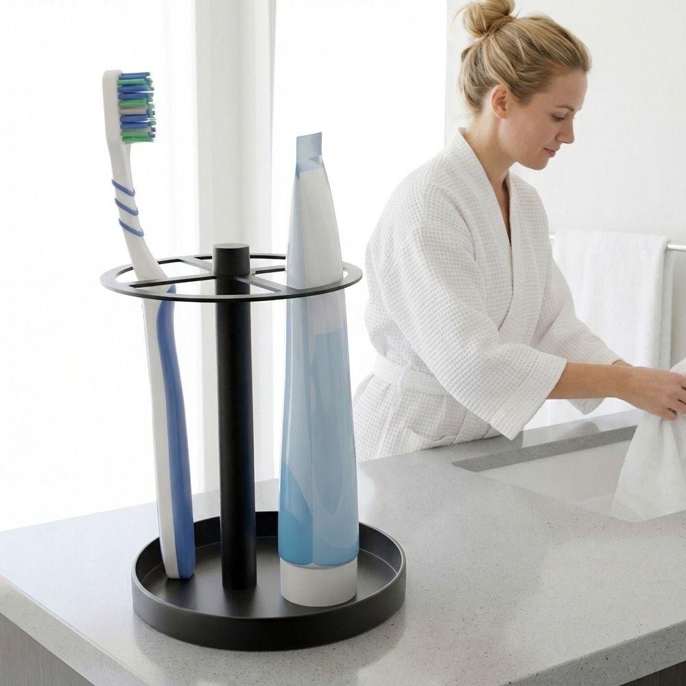 Platzsparender Elektrischer Zahnbürstenhalter Anti-Rutsch Zahnbürstenständer Duschzubehör