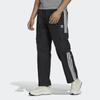 Adidas Originals Trefoil 3-Streifen Cargohose Herren Unterteile Schwarz H09117