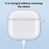 Protective Case Dustproof Water Resistant Guarding Against Everyday Wear Clear Protective Sleeve Suitable for Air Pods 4