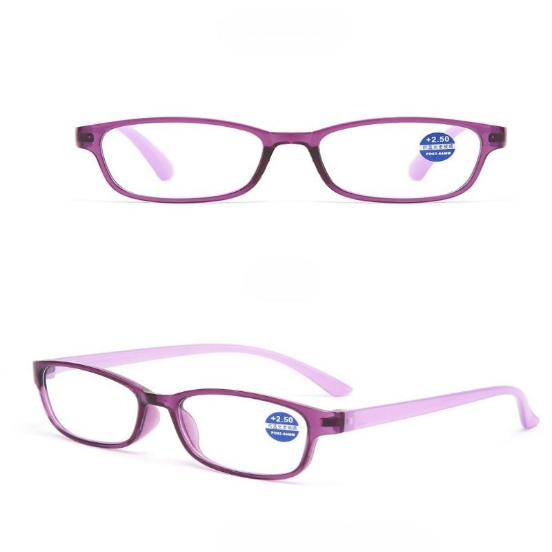 1 Pc Resin Fashion Ultra-light Anti-blue High Definition Reading Glasses for Men and Women