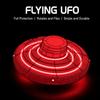 Magic Flying Helicopters Spinner Fingertip Flight Gyro Hover Ball Drone Aircraft, LED Light Up Toy Outdoor Fun for Adults Teens