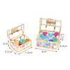1 Set Child Diy Accessories  Box Treasure Kids Toys Acrylic Colorful Diamond Gems Plastic Large Jewels