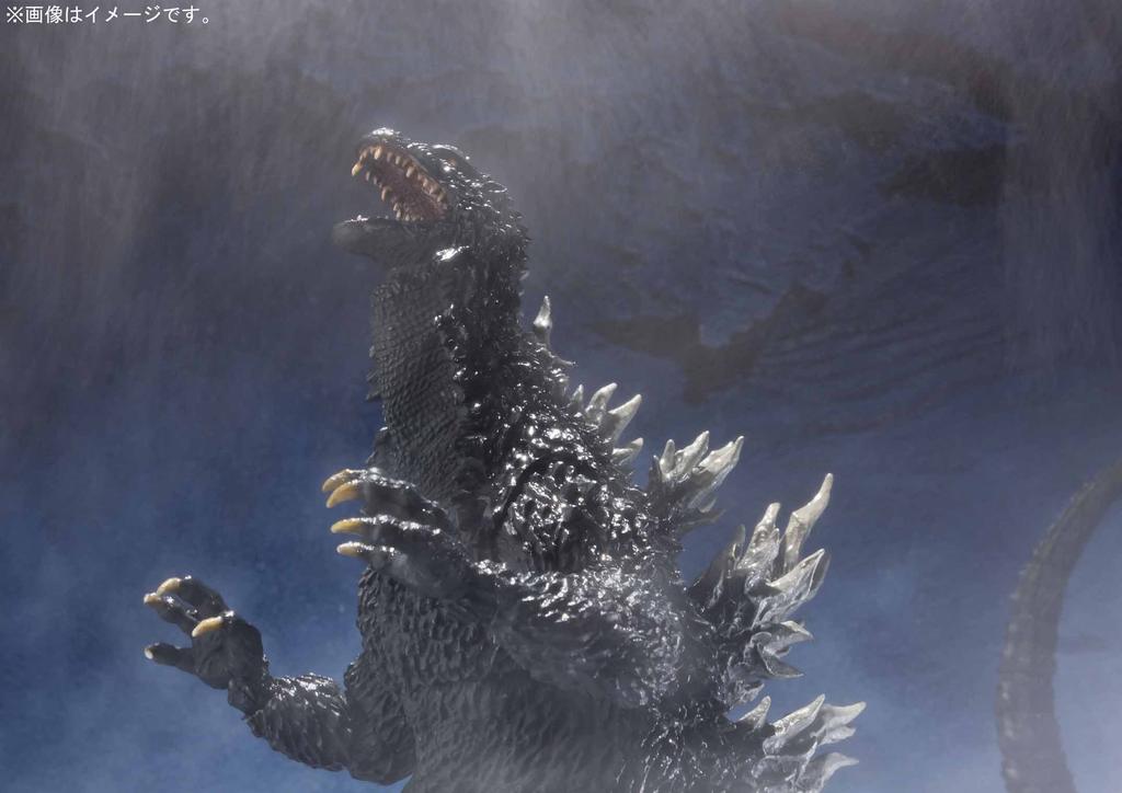 TAMASHII NATIONS Godzilla x Mechagodzilla Godzilla Approximately 155mm PVC ABS Painted Movable Figure S.H.MonsterArts (2002) &