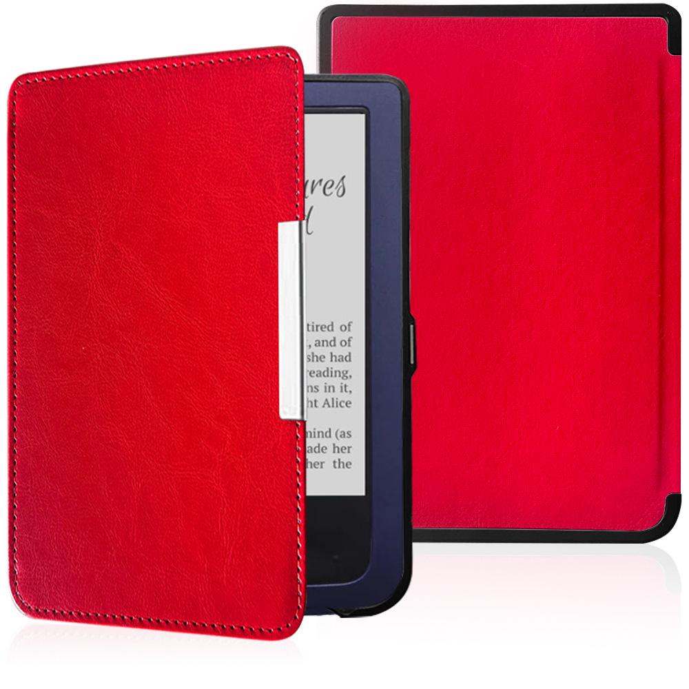 Leather E-Reader Protective Cover for Pocketbook Aqua 640/641