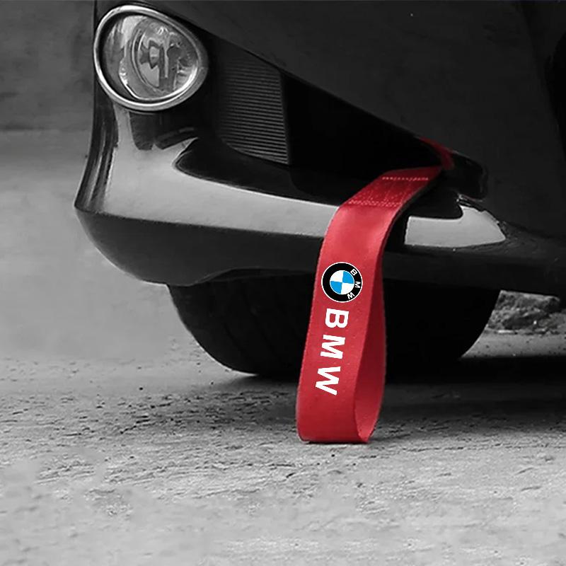 New For BMW F20 G20 G30 X1 X3 X5 G05 X7 G11 F15 F16 G01 G02 F48 Car Decorative Nylon Bumper Trailer Towing Ropes Car Accessories