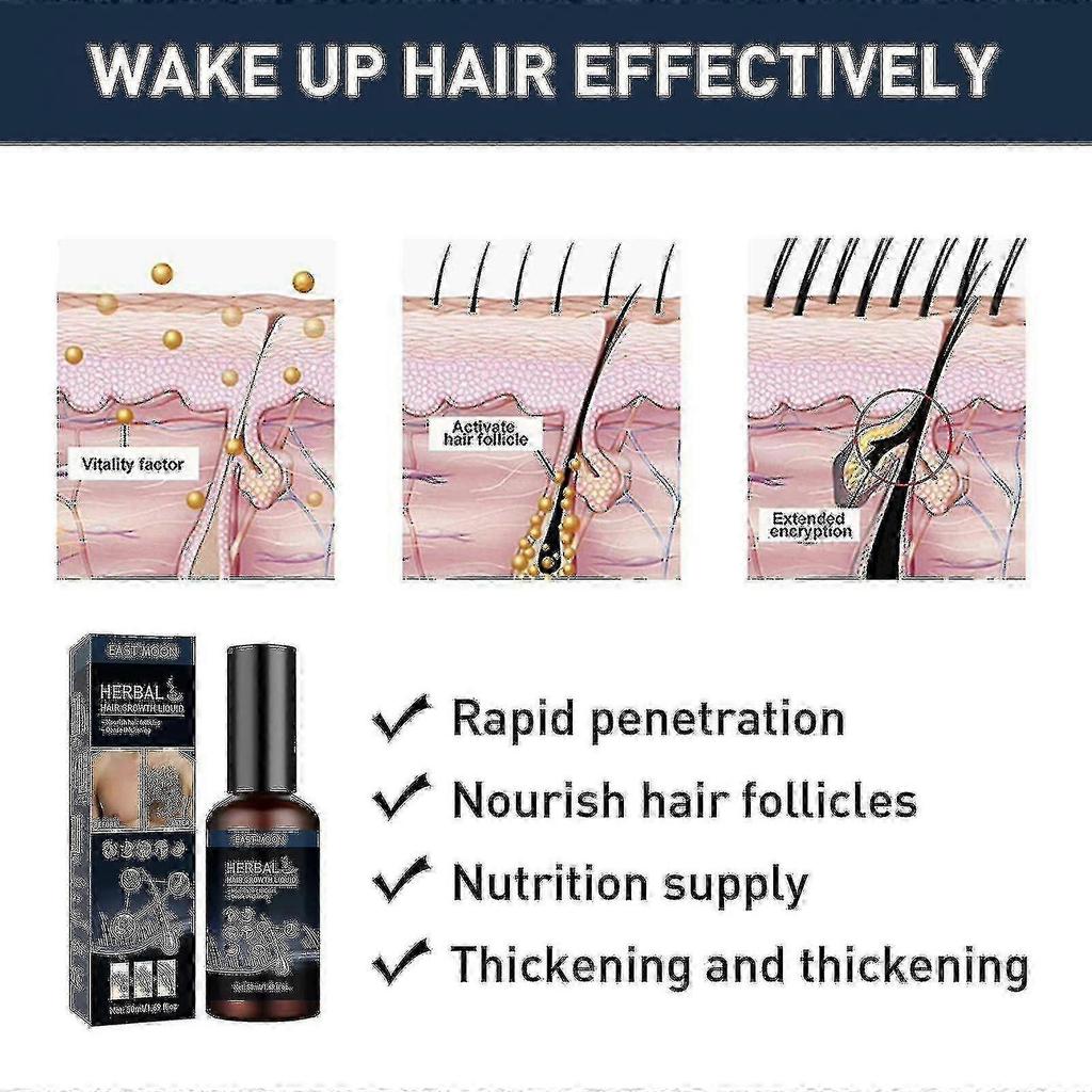 Body Hair Growth Fluid Strengthening Repairing Maintenance Hair Growth Beard Chest Hair Quickly Thickened