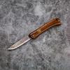 Hand-Forged Damascus Portable Folding Knife for Outdoor Camping