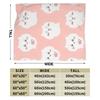 Chiikawa Cute Cartoon Manga Blanket Hachiware Usagi Wool Vintage Soft Throw Blanket for Home Decoration