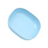 Bone Spitting Dish Square Blue PP Multi Purpose Snack Dessert Fruit Salad Plate for Home