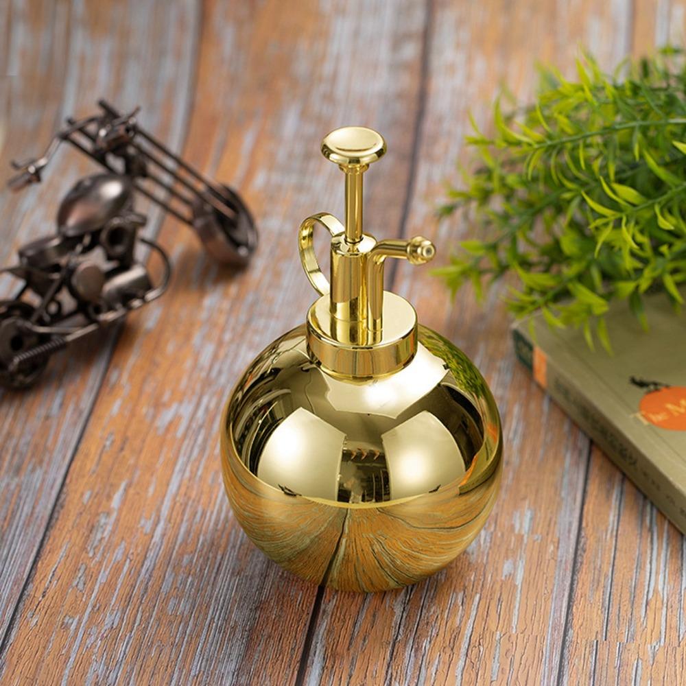 304 Stainless Steel Metal Watering Can 500ml Watering Kettle Gardening Spraying Can  Balcony Plants