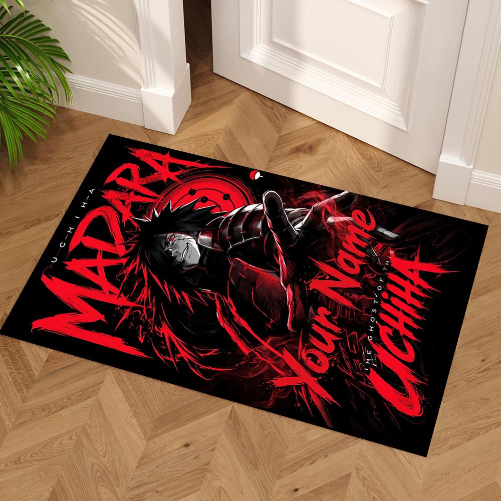 Naruto Character Customizable Name Area Rug Perfect for Dormitory Entryway Outdoor Hallway Antislip Carpet Office home decor Perfect Gift for Women/Me