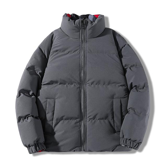 Plus Size 6xl 8xl Winter Men 'S Thicken Parkas Wear On Both Side Casual Loose Outerwear Waterproof Warm Outwear Male Coat 