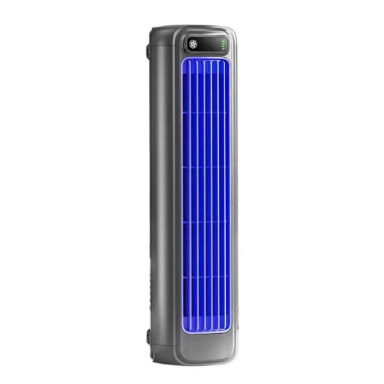 Portable Tower Fan Air Conditioner Fan Strong Airflow 3 Speeds Low Noise Rechargeable Quiet Energy Efficient Fan
