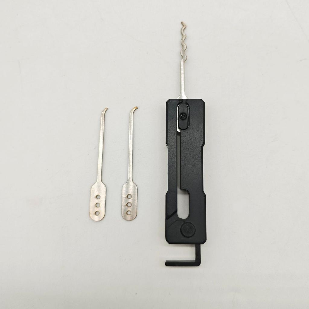 1 Set For Grav Pick Multi-Tool Quick Flip Stainless Steel Outdoor Multi-Tool Outdoor Essential Tool Multi-Tool Lock Pick Tool