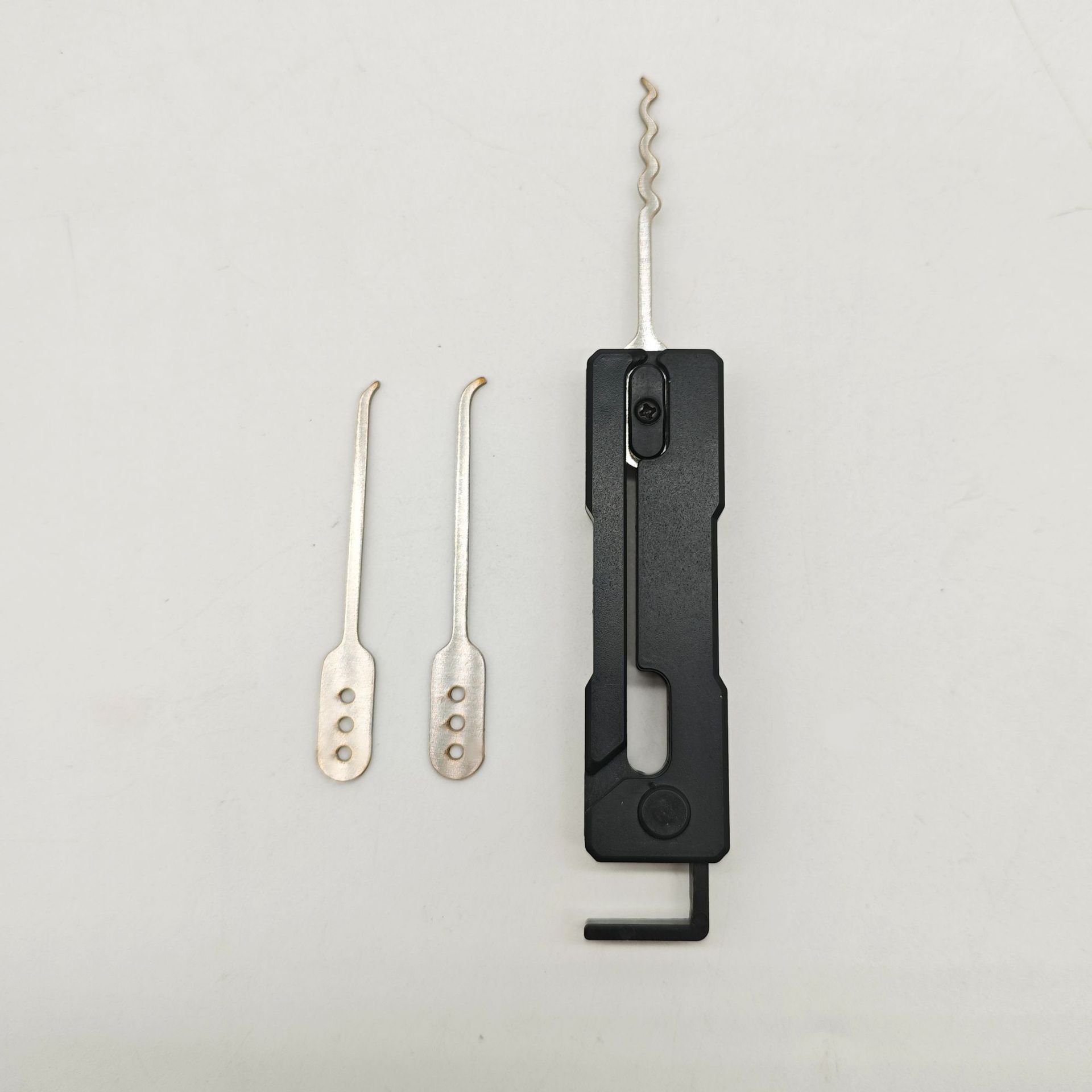 1 Set For Grav Pick Multi-Tool Quick Flip Stainless Steel Outdoor Multi-Tool Outdoor Essential Tool Multi-Tool Lock Pick Tool чёрный