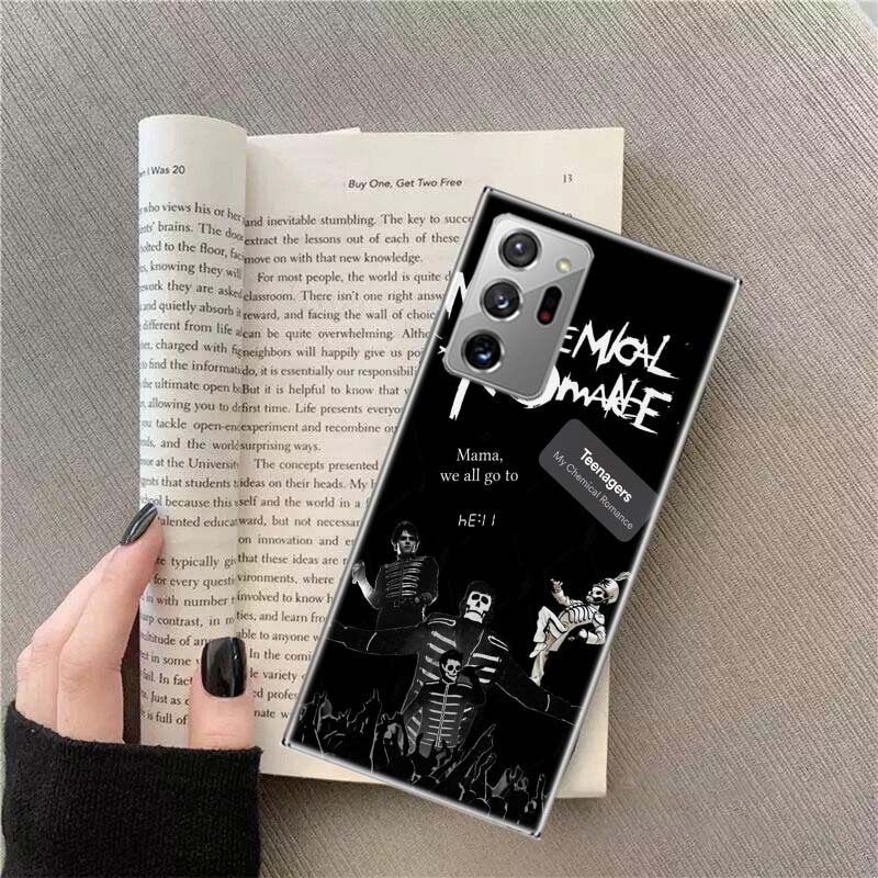 My Chemical Romance MCR Phone Case For Samsung A17 A16 A26 A36 A56 A14 A24 A34 A54 A04S Galaxy A12 A22 A32 A52S A42 A72 M30S M12