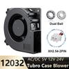 1pcs Gdstime 120mm 12cm Blower Fan  5V 12V 24V 48V 110V 115V 220V 240V 120X120X32mm Ball Computer Radial Turbo Fan Cooling Fan