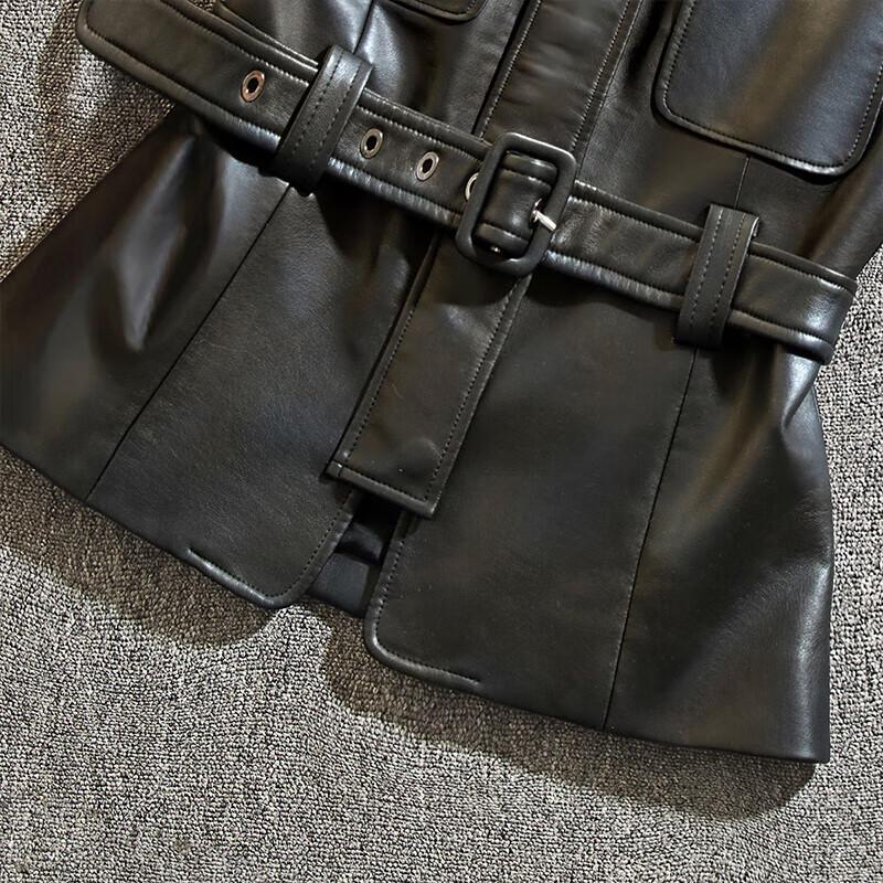 Sibaishe Women's Street Style Round Neck Sleeveless Vest