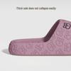 Unisex Summer EVA Deodorant Non-Slip Indoor Bath Slippers with Thick Sole for a Cool, Cushioned Step
