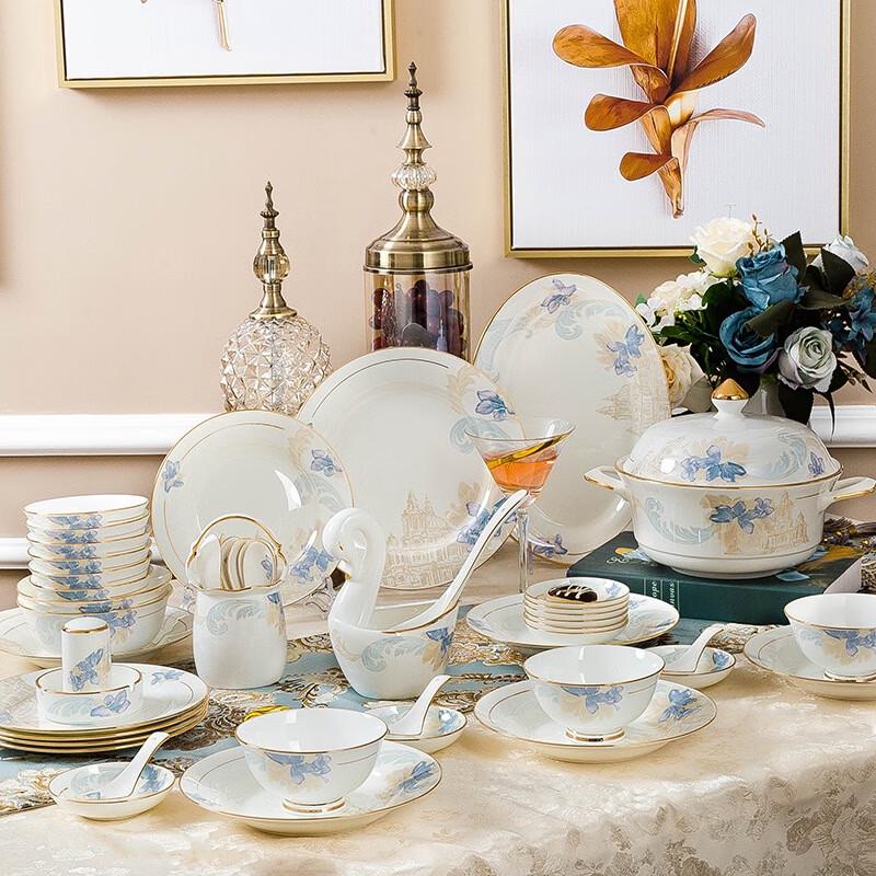 JANLA Imperial Aristocrat Ceramic Dinnerware Set