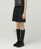 MAGOODGAN Flower 7958 Fatigue Variant Black Bermuda Shorts