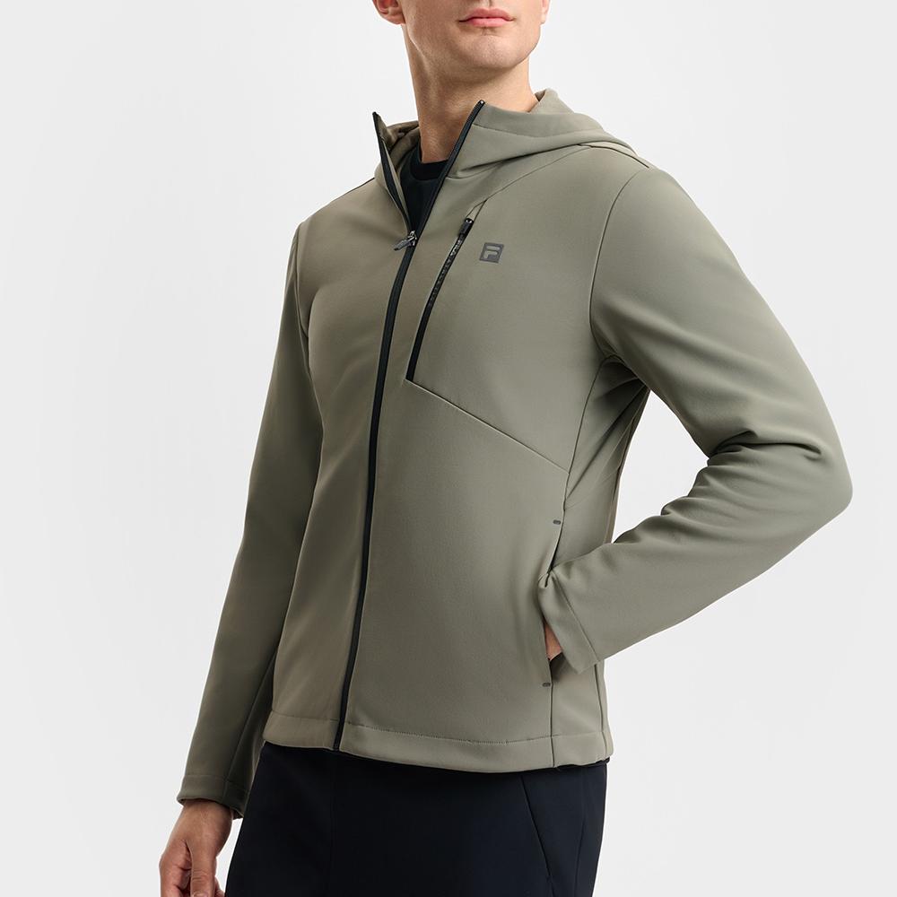 New FILA Fitness Series Jackets Coats Men's Olive Khaki A11M511703F-DK