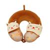 Cartoon Animal Memory Foam U Shaped Pillow For Travel And Office Comfort