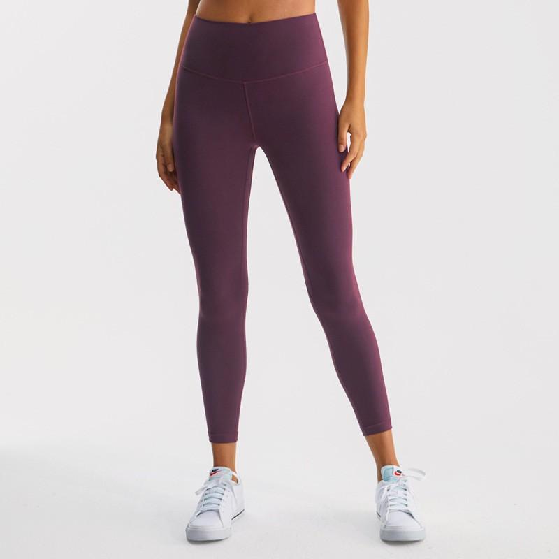High Waist Yoga Leggings Women Seamless Bare-Skin Feel Butt-Lifting Quick-Dry Compression Workout Pants