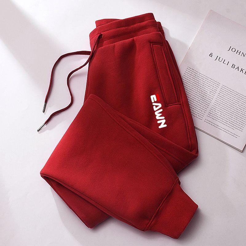 

Новинка Осень и Зима Флисовые Треккинг Брюки Женские Китайский Красный Весна и Осень Большой Размер Тонкие Брюки Джоггеры Спортивные Штаны для Женщин Брюки Детские Vertical E Xiaole-wine red L