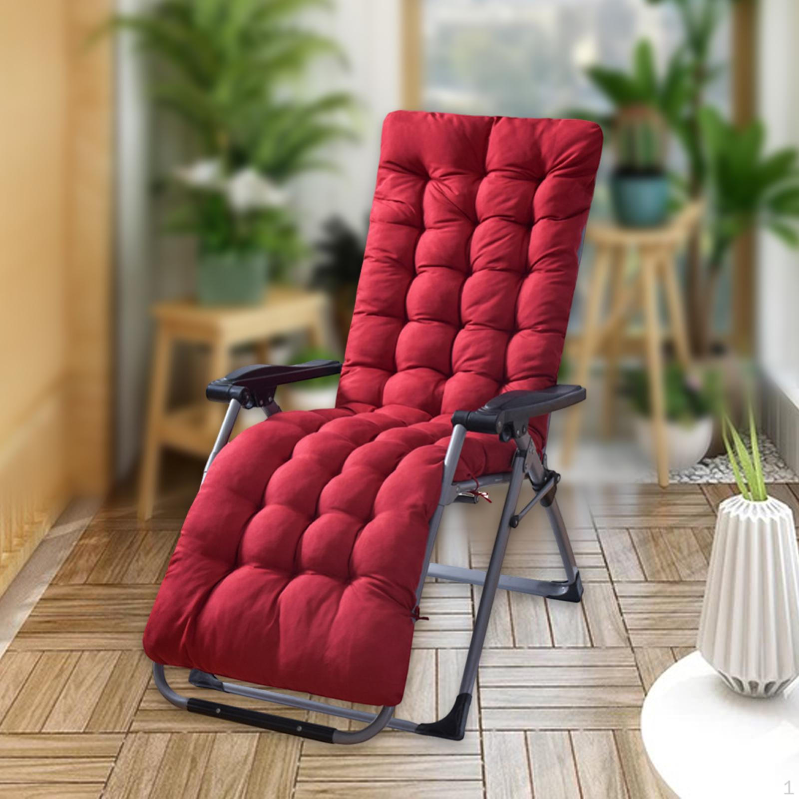 

Кресло для отдыха, подушка, шезлонг, аксессуары, мягкая расслабляющая легкая длинная скамейка красный