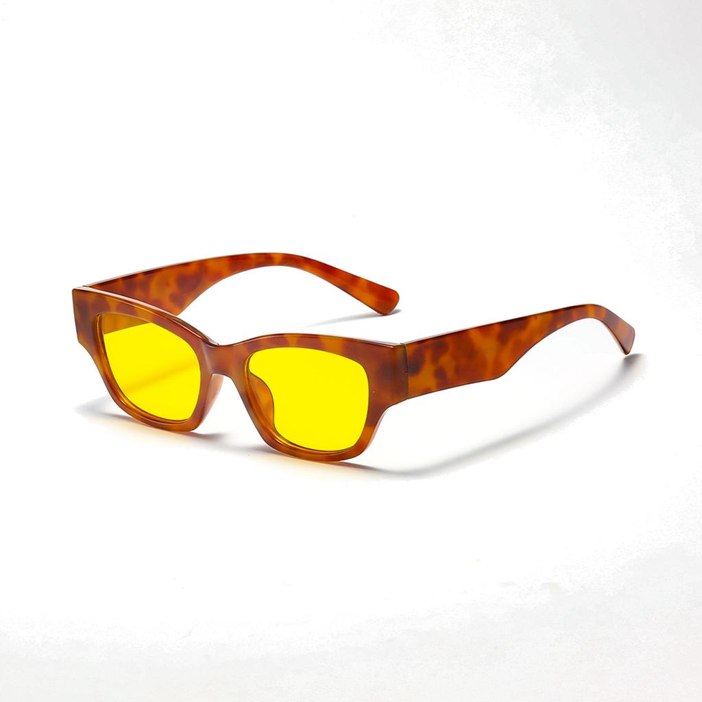 Personalized Popular Glasses Small Square Trend Cream Sunglasses Women'S Frame Color Glasses Sunglasses Men'S