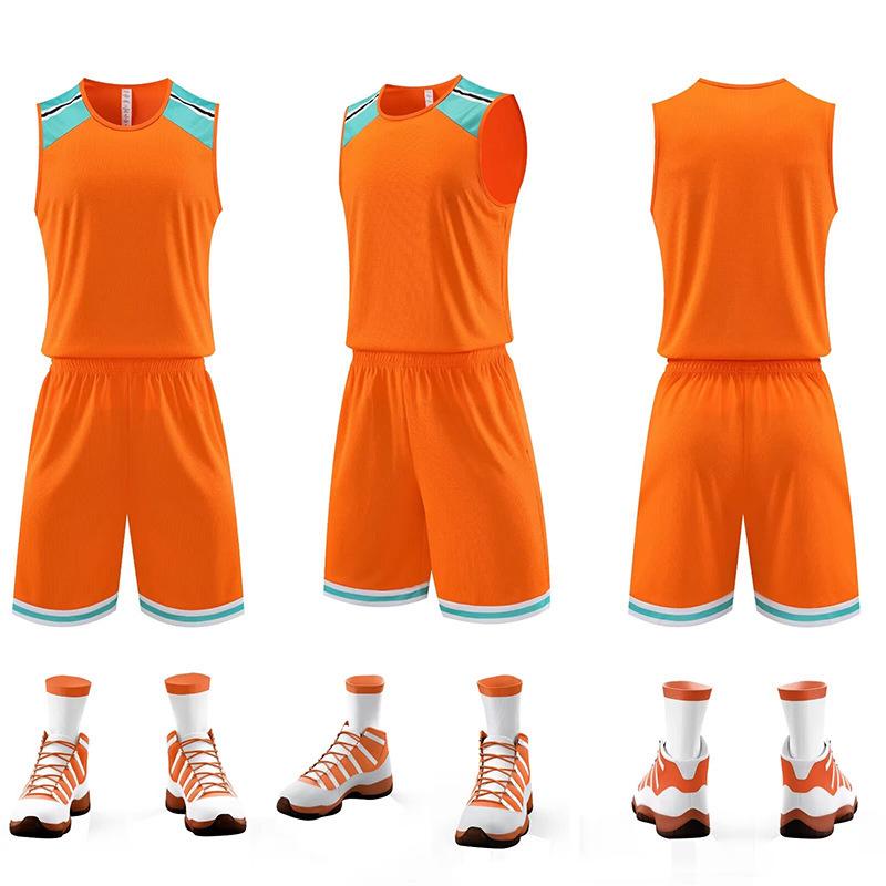 Children's Basketball Quick-Dry Jersey Set for College Competition