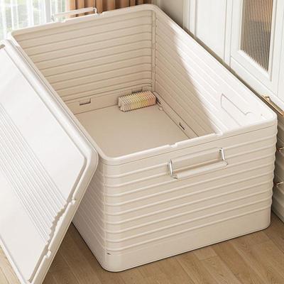 Große faltbare Aufbewahrungsbox mit Rädern - Verdickter Kunststoff für Spielzeug & Kleidung, Kostenloser Versand