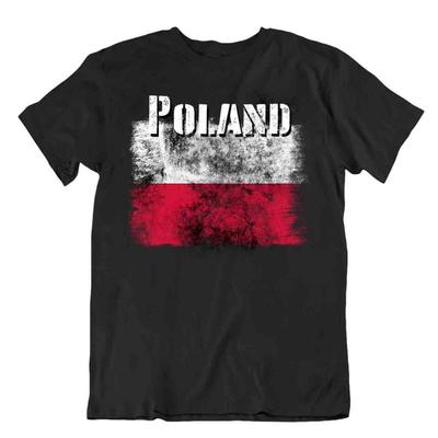 Poland Flag Tshirt T Shirt Tee Top City Map Basic TEXTILE Nation Holy Gift