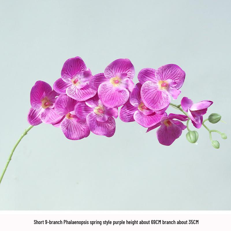 Luxury Realistic Phalaenopsis Artificial Flower for Weddings and Home Décor