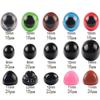 560pcs Plastic Safety Eyes And Noses For Amigurumi Crochet Crafts Dolls Stuffed Animals And Teddy Bear, Multiple Colors And Sizes 25-26