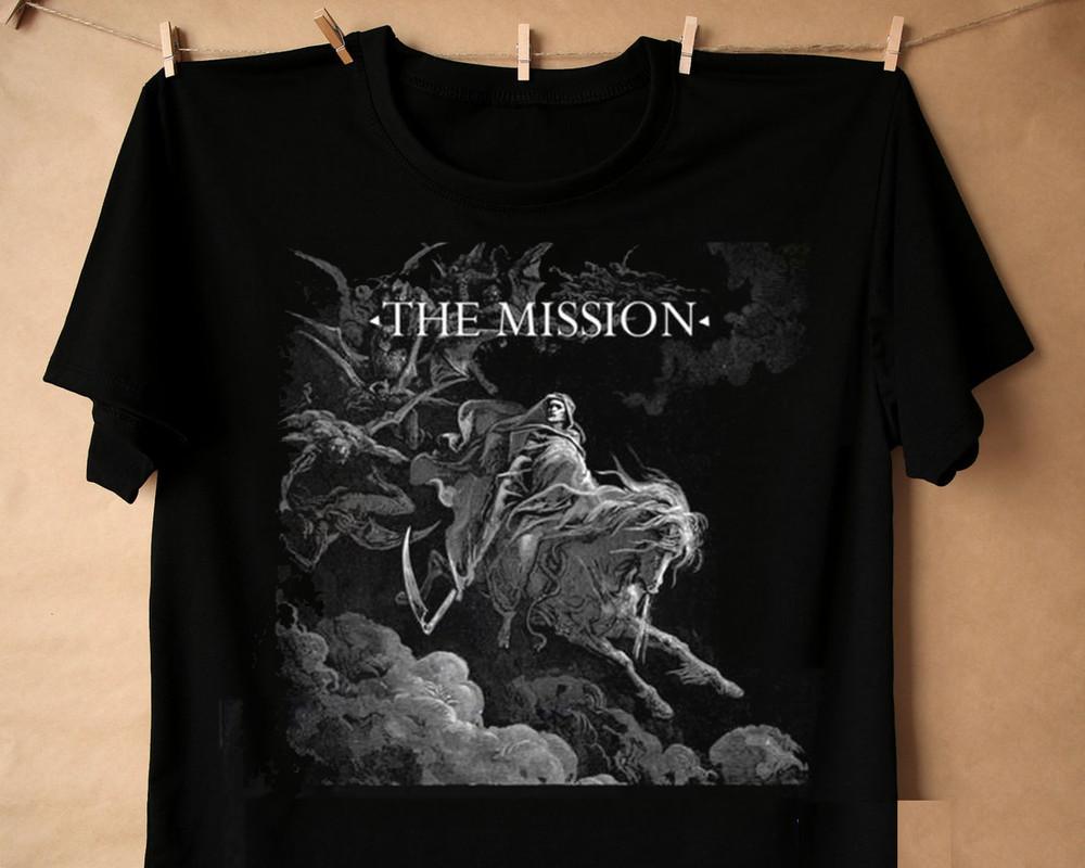 La T-shirt Mission Band Uomo Donna Tutte le Taglie dalla S alla 5XL