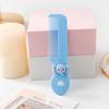 1pc/4pcs Cute and Safe Mini Cartoon Plastic Hair Brush - Portable and Convenient Candy-Colored Small Comb