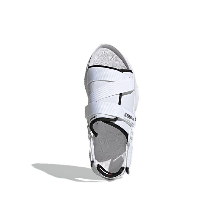 Adidas Originální sandály řady Ozweego, pohodlné, ležérní plážové sandály, unisex sandály, bílé H67276