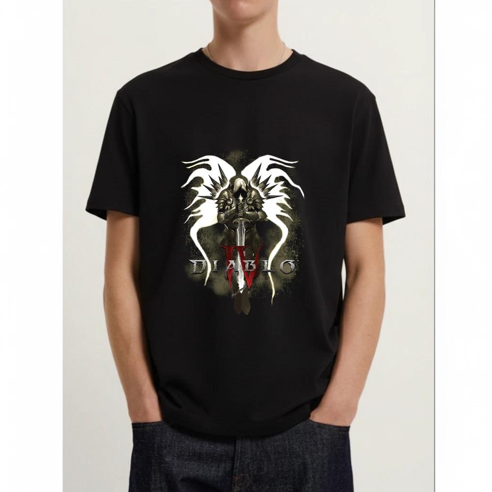 Inarius tshirt diablo iv dark fantasy gaming unisex vintage bootleg s5xl S