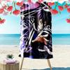 Anime Snake Demon Slayer 2D Flat Print Beach Towel, Large Soft Quick Dry Towel for Beach Camping Swimming.MSTJ0918184