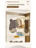 Infant Folding Plastic Storage Cabinet: Simple Children's Wardrobe