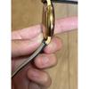 Used MARC JACOBS watch navy leather belt