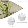 Federa Cuscino Quadrata Little Fairy Wrens Poliestere Lino Velluto Creativo Zip Decorativa Copricuscino Decorativo Copricuscino da Letto