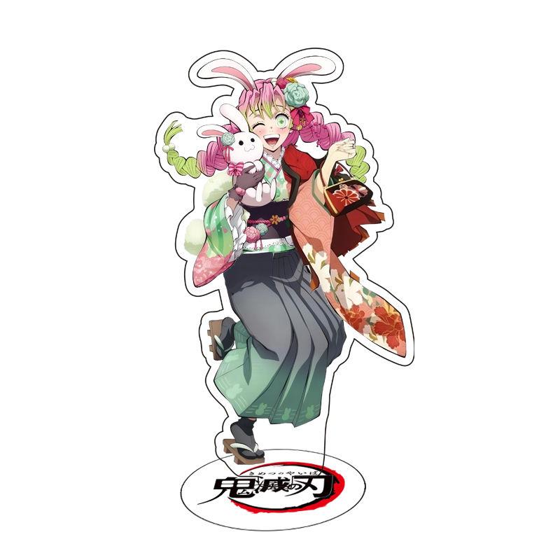 Slayer: Demon Kimetsu no Yaiba Tanjiro Nezuko Muichiro Zenitsu acrylic ornament anime figure movable figure double-sided