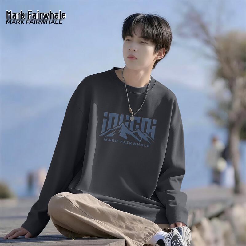 Mark Fairwhale Men's Pure Cotton Long-Sleeve T-Shirt
