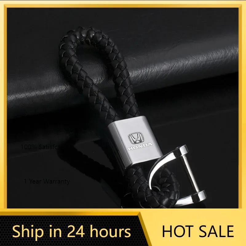 För Honda Metall Bilnyckelring Nyckelring Nyckelsnodd Bilemblem Styling För Honda Civic Accord Crider City XRV CRV HRV Inspire Fit