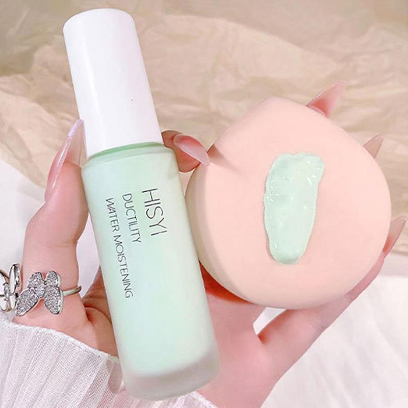 

База под макияж Изолирующий крем Увлажняющий Модифицирующий Натуральный Ровный Тон Кожи Стойкий Консилер Освежающий и Послушный зелёный